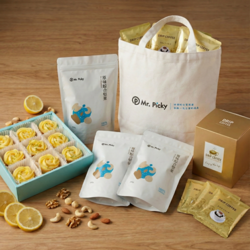 2330 達陣 2000 歡慶組合 | 黃金雨咖啡× 手作檸檬塔 x 原味綜合堅果 | 袋您成長